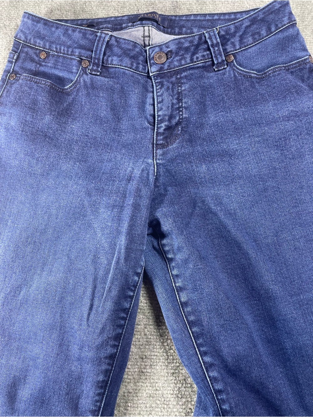 Talbots Blue Straight Leg Jeans
